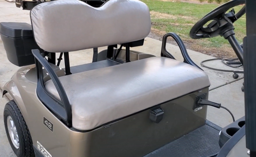 Golf Cart Frame Comparison on EZGO TXT and RXV
