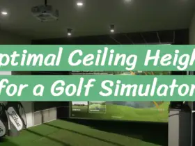 Optimal Ceiling Height for a Golf Simulator